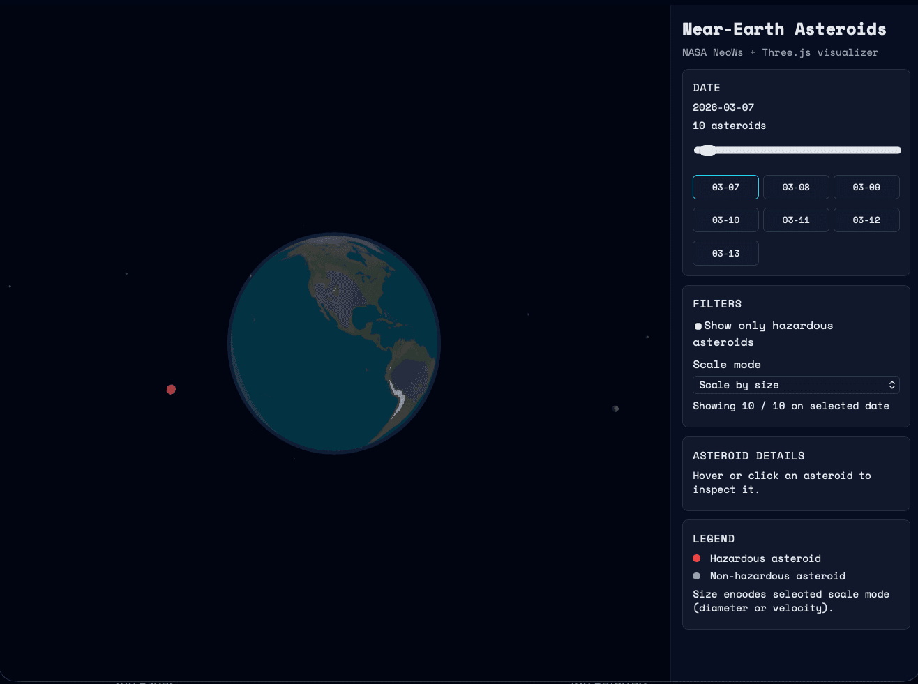 Astroid Visualizer screenshot 1