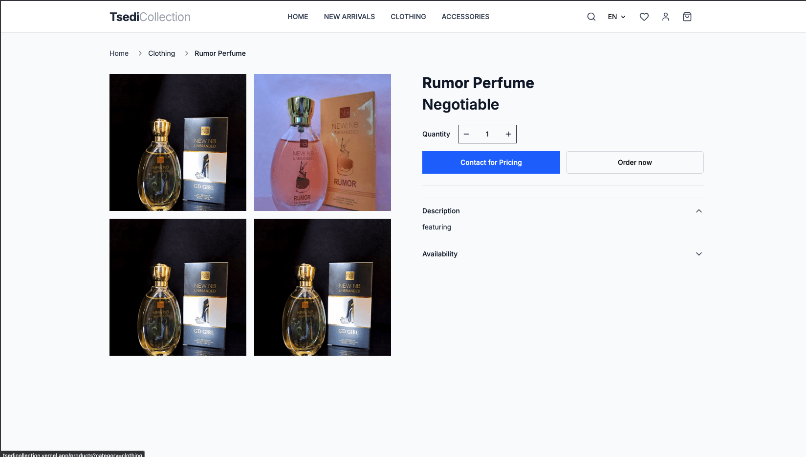 Tsedi Collection screenshot 3