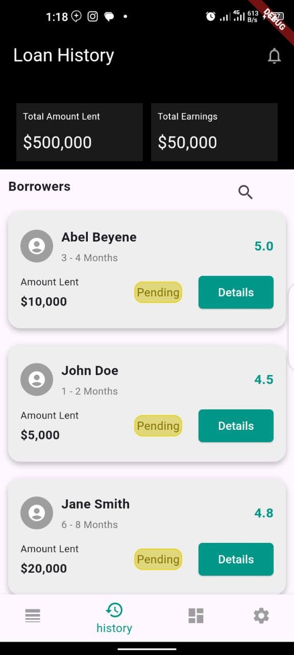 Dinar Financial Services screenshot 3