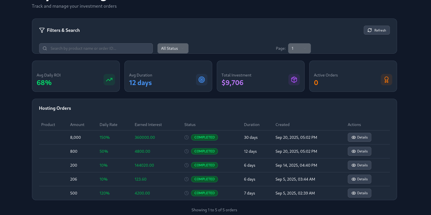 Pbroker Trading Platform screenshot 2